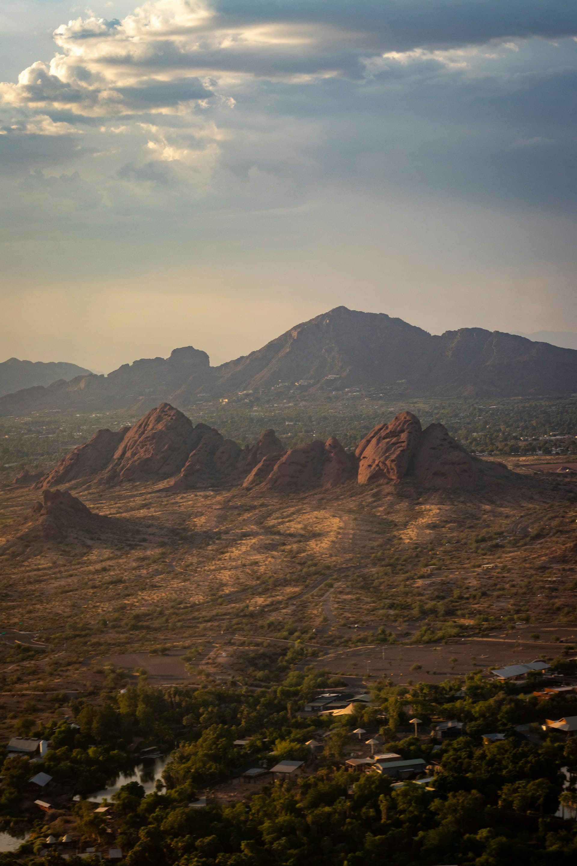 Desert mountain views near Arcadia, AZ