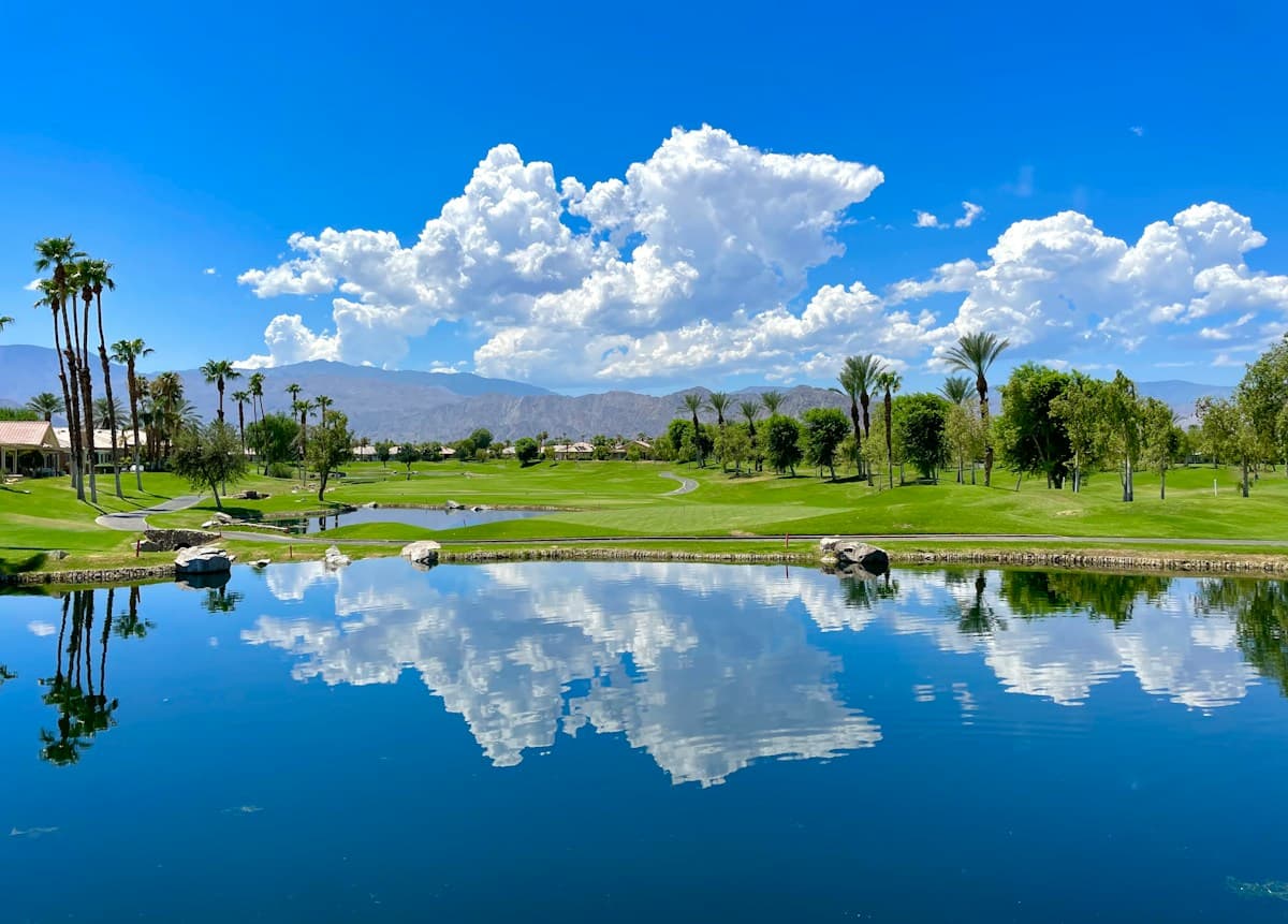 Desert golf course near Gilbert, AZ